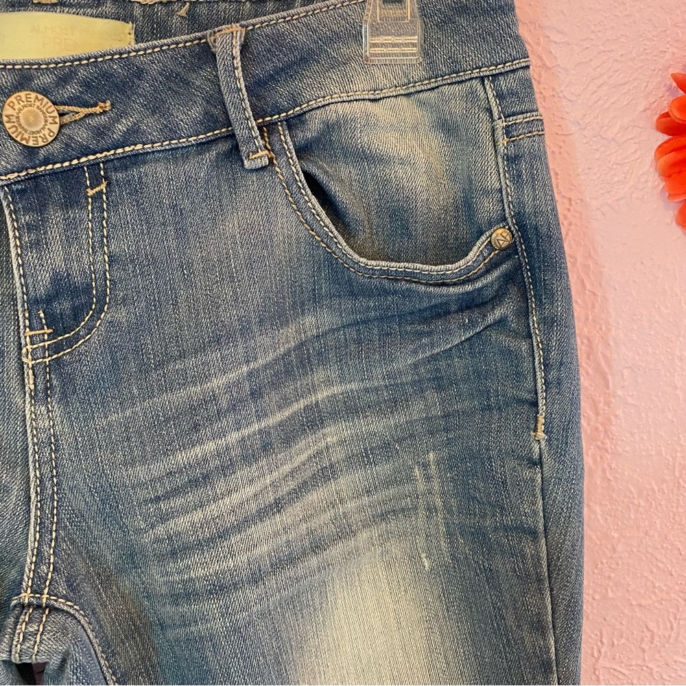 Almost Famous Premium boho patchwork jeans 9 - image 5